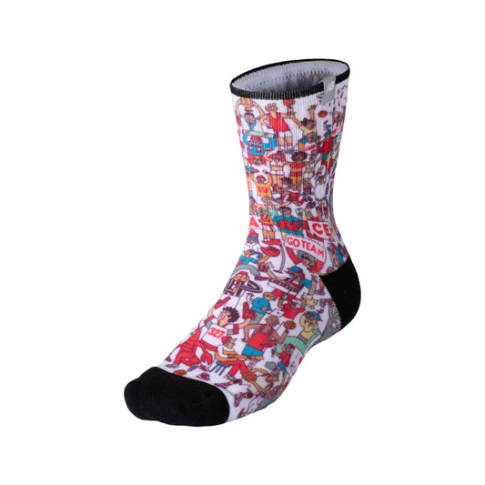 Digital Print Crew Socks 1 Pair
