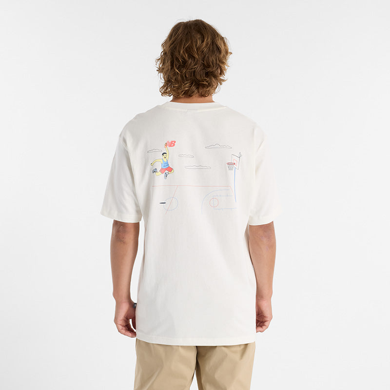 Athletics Hoops Cartoon T-Shirt
