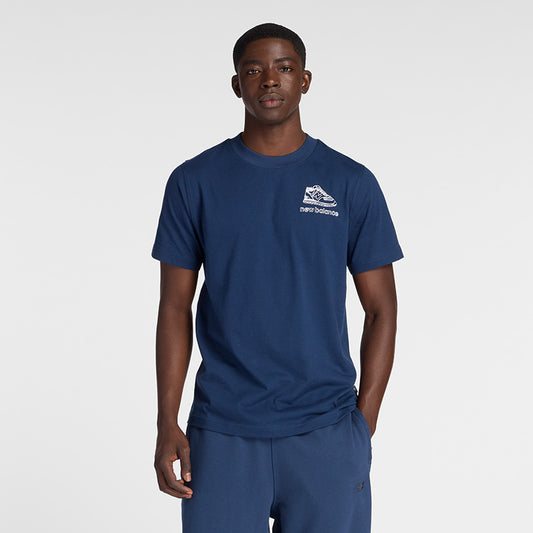 Left Chest Shoe Sketch T-Shirt