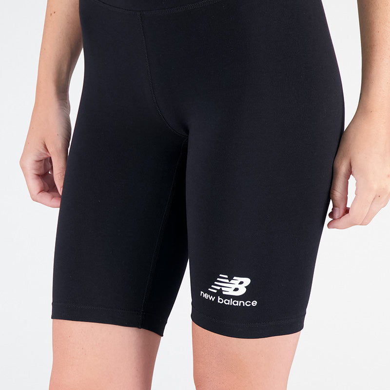 Essentials Stacked Logo Cotton Fitted Short