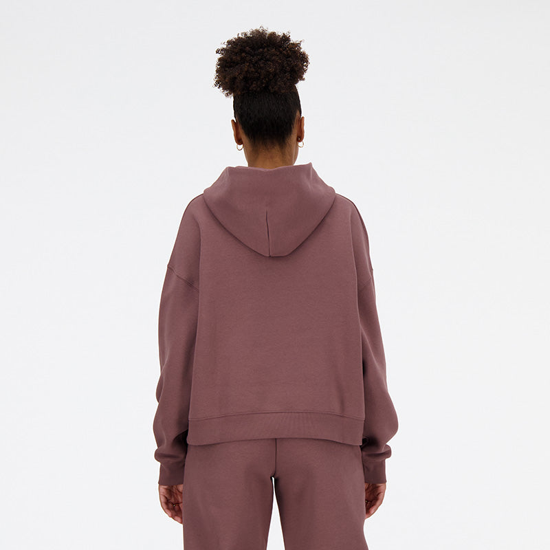 Linear Heritage Brushed Back Fleece Hoodie